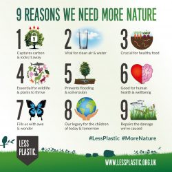 9 reasons we need more nature - Less Plastic